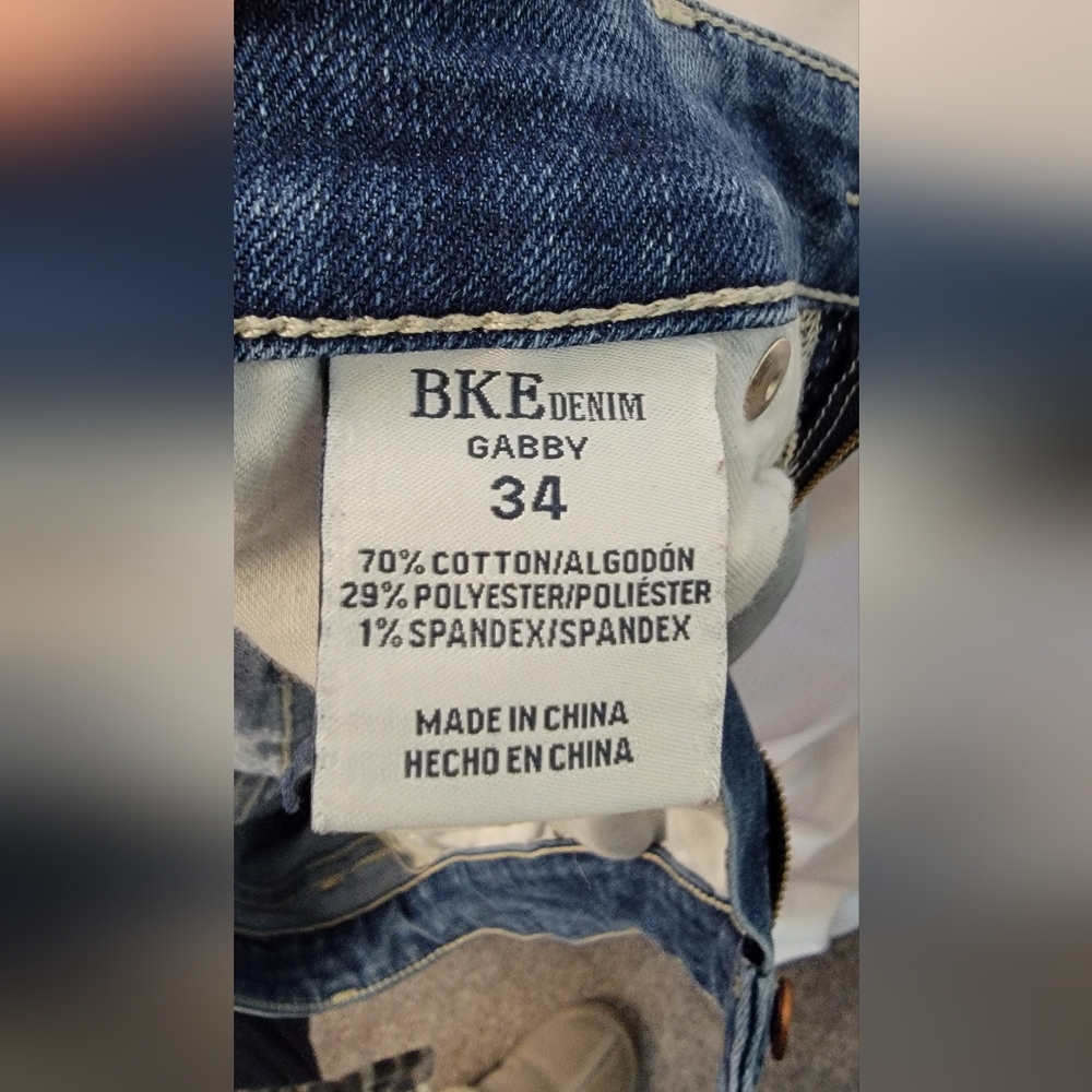 BKE Gabby Curvy Fit Ankle Length Jeans Size 34 (17-18) - Picture 10 of 11